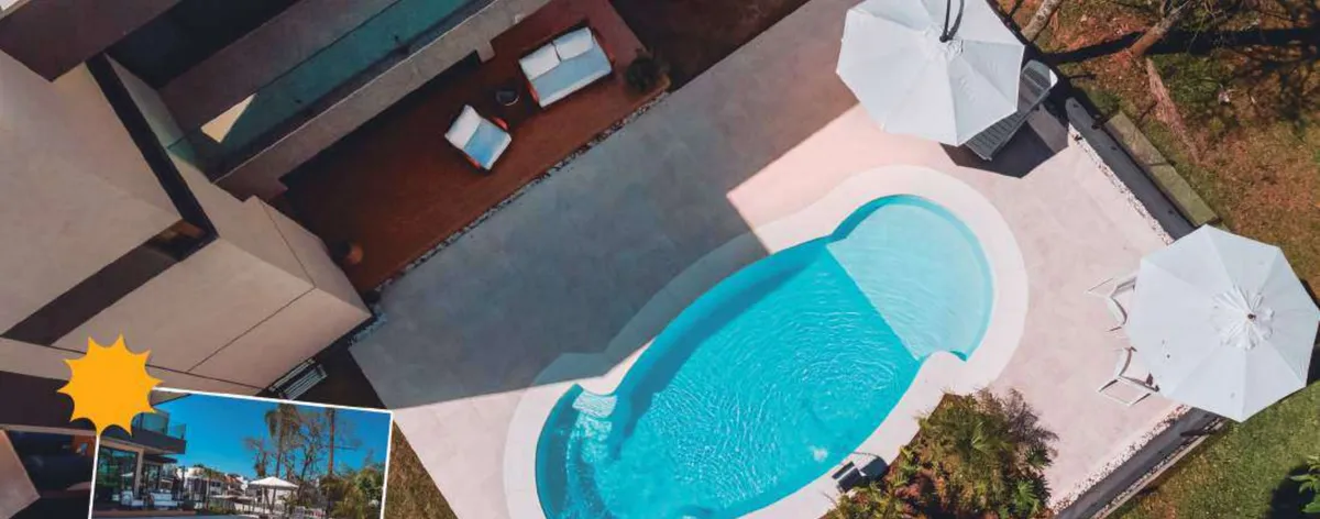 Exclusive Capri fiberglass pool
