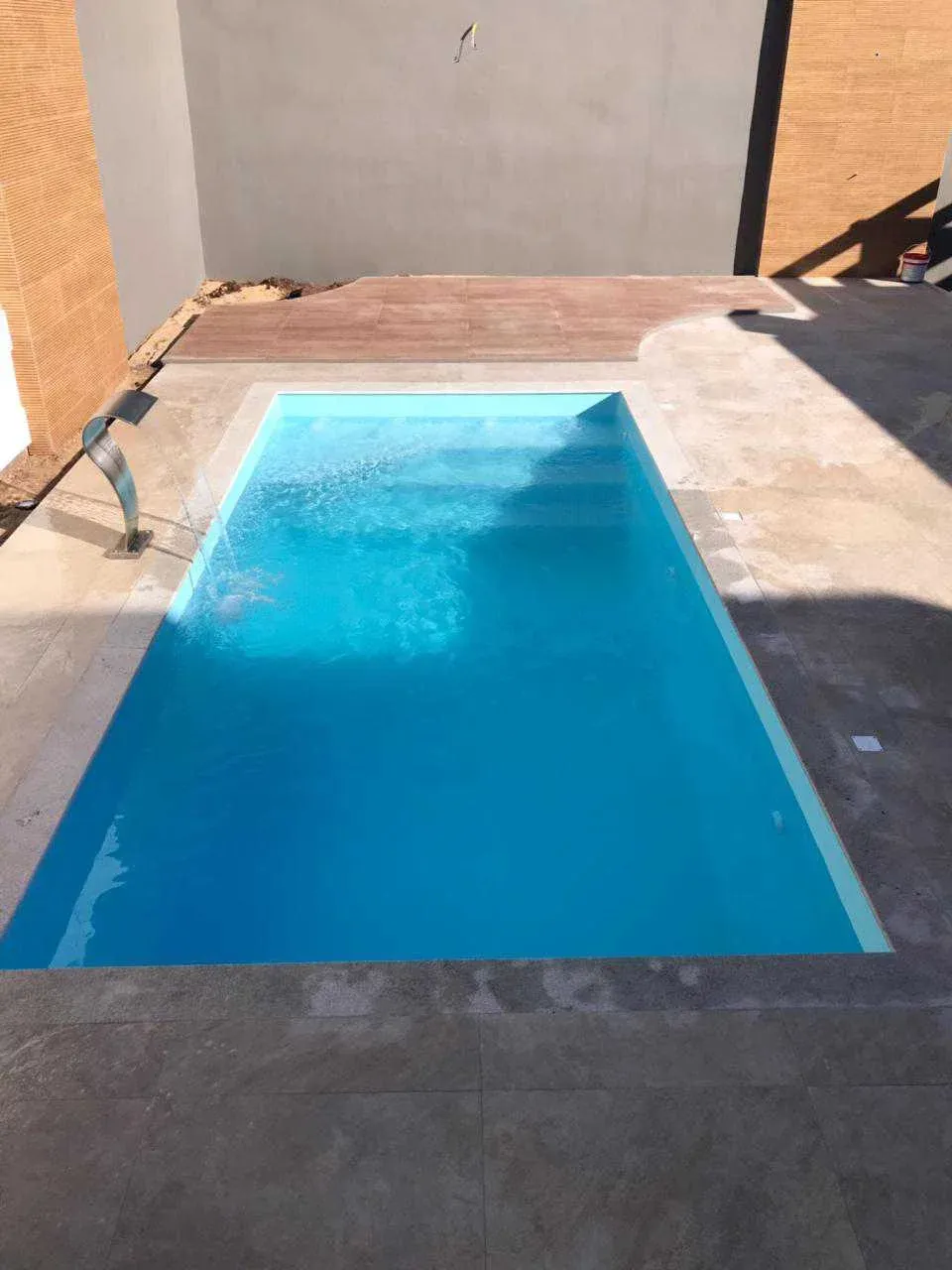 Kisol Infinity Escada fiberglass pool